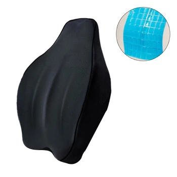 

Seat Supports 3D Memory Foam Car Neck Pillow Waist Rest Pillow Seat Back Rest Lumbar Cushion for Car Accessories