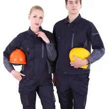 Женские и мужские рабочие комбинезоны Рабочая Униформа осень-зима комбинезон сварочный автомобиль завод мастерская механик АЗС антистатические