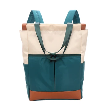 

Vintage Girls Shoulder Backpack Women Waterproof Large Capacity Travel Laptop Backpack School Book Bags Green