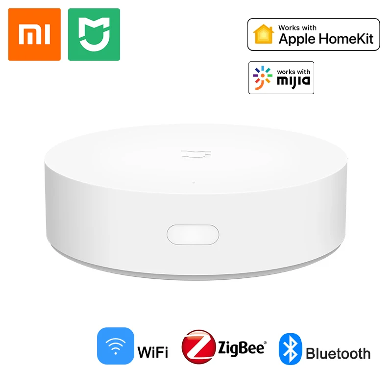 Xiaomi Smart Multimode Gateway 3 Zigbee Wi Fi Bluetooth Сетчатое подустройство домашний центр управления