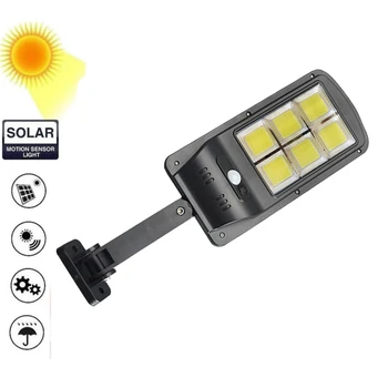 

120 LED Solar Lamp Waterproof Solar Night Light Motion Sensor Porch Path Street Fence Garden Stairs Wall Corridor Emergency Scon