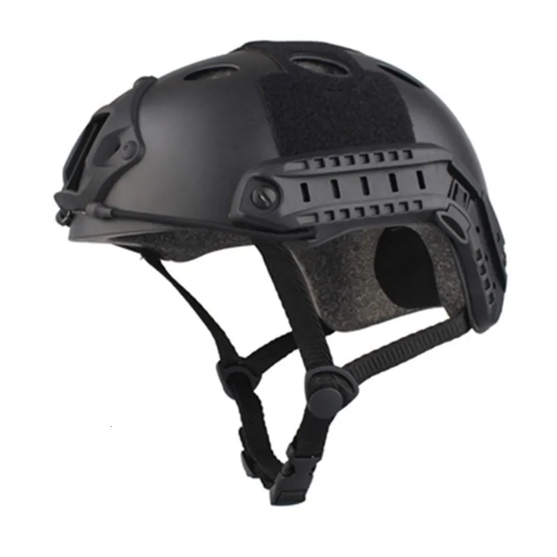 Высоко Качественный шлем военный военная игра Пейнтбол легкий защитный шлем уход за кожей лица MH fast Тактический шлем с защитный шлем уход за кожей лица - Цвет: Black