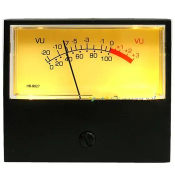 

Taiwan-made High-precision VU Meter Power Amplifier Pre-DB Level Meter Audio Power Sound Pressure Meter with Backlight TN-42AB