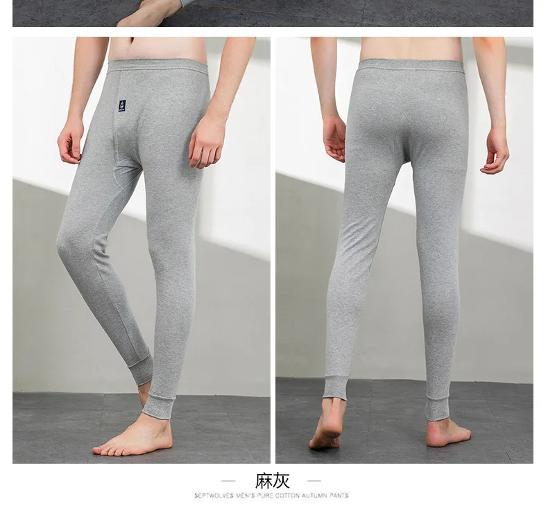 silk long johns Warm Brand Name Mens Winter Fleece Thermal Underwear  Warm Cotton Sexy Thermo Underwear Man Long John Underpants M-XXL cotton long underwear