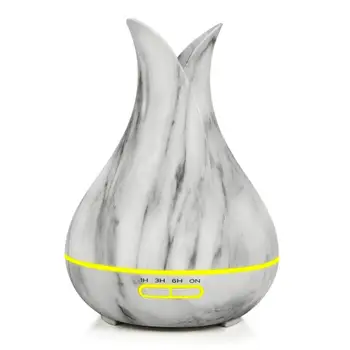 

NMT-053 White Stone Grain Aroma Oil Diffuser Air Purifier 400ml Air Humidifier With Seven Colors Options Lamp For Home Office