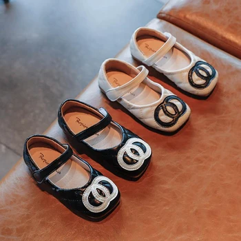 

Kids Shoes Girls Shoes PU Leather Girls Dress Shoes Princess Mary Jane Flats Shoes