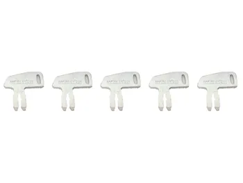 

5X For Komatsu Battery Isolator Disconnect Key Construction Equipment K2C166