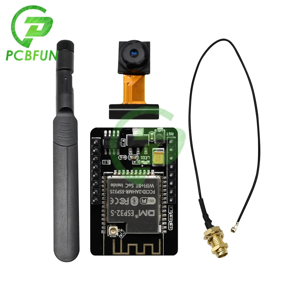 ESP32-CAM 5V WIFI Bluetooth Development Board+OV2640 Camera 2.0MP+8dBi ...