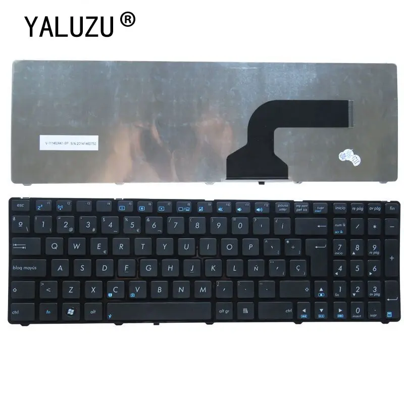 Новая клавиатура SP для ноутбука Asus UL50 UX50 UX50V N51 K52F K52JE K52JB K52JC N53 K53 K53E с испанской