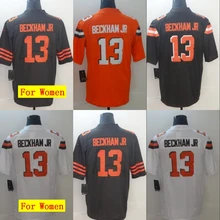 Все сшитые мужские wo Мужские Молодежные Детские th Cleveland Odell Beckham Jr 13 Джерси
