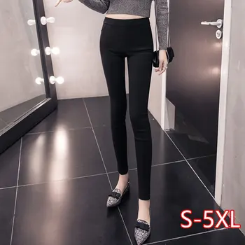 

Spring autumn Women pants high waist stretch pencil pants casual female pencil pants trouser winter