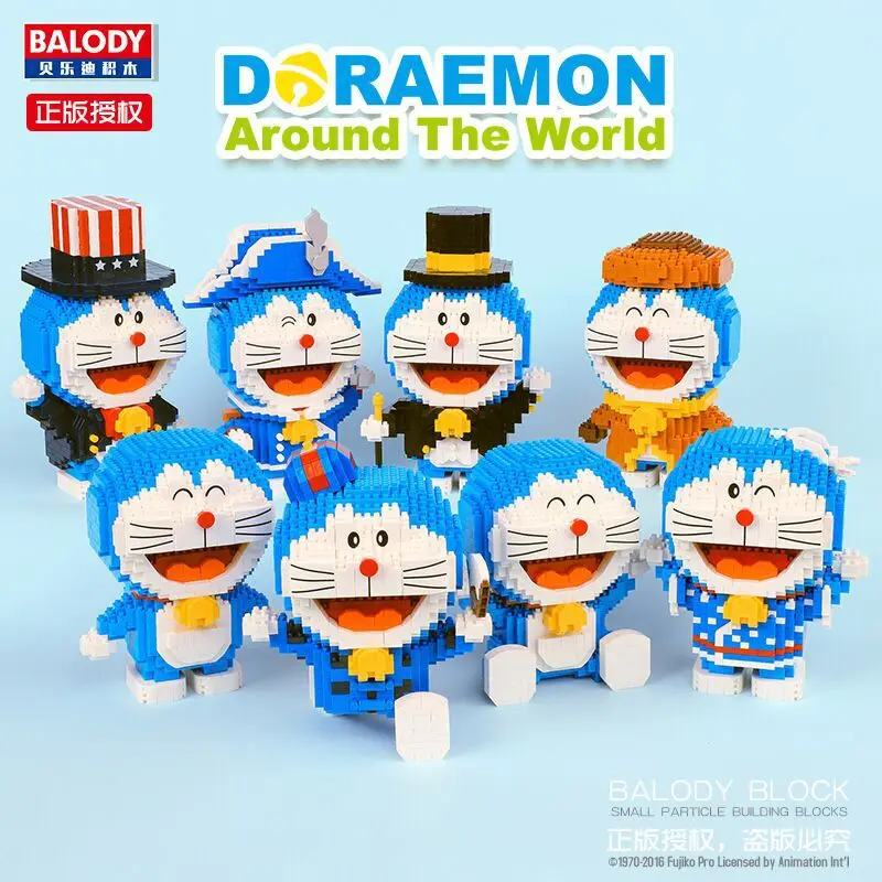 balody blocks doraemon