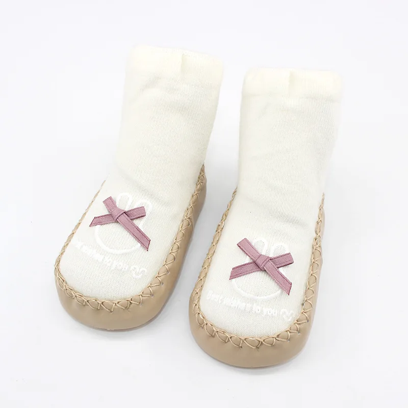 Toddler Shoes Girls Boys Baby Crochet Shoes 0-14 month Girls Crib Shoes Anti-slip Socks Shoes Print Boys Shoe For infant
