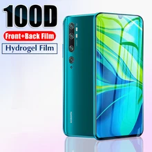 100D Передняя Задняя Гидрогелевая Защитная пленка для Xiaomi mi 9T Pro A3 Lite CC9 CC9E mi 9 9 SE Защитная Гидрогелевая пленка