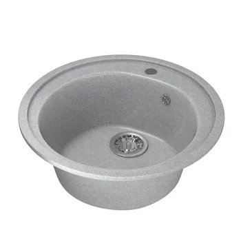 

Мойкa ML-GM11 круглая, графит (342), 500мм (глуб. чаши 180)