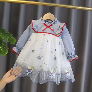

Newborn Baby Girls Dress Clothes Toddler Dresses for Infant Baby Girls Clothing Long Sleeve Birthday Party tutu Dresses Vestidos