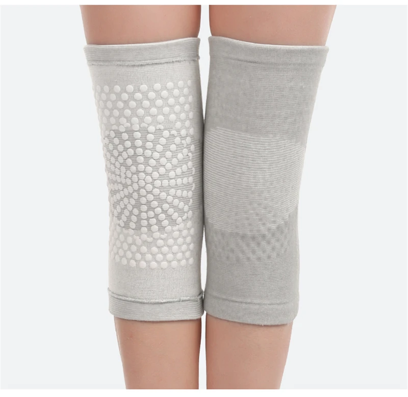 1 пара самостоятельно грелки для колен рукав точечная матрица наколенник с подогревом турмалиновая повязка на колено поддержка для артрита боли в суставах рельефа восстановления