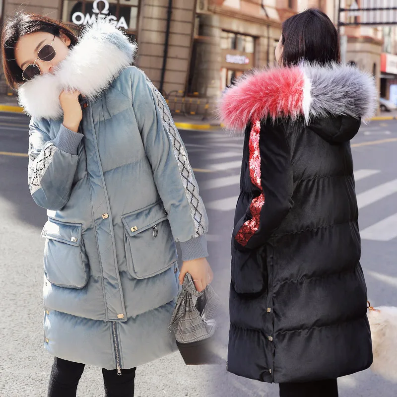 

Winter Coat Women's Korean-style New Style off Season Special Cotton Coat Women's 2019 New Style Cotton Coat Women's Hong Kong S
