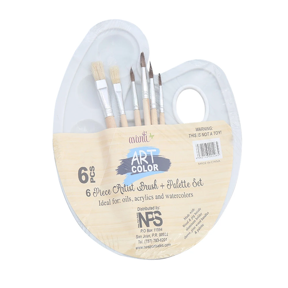 Set di 13 pennelli professionali per pittura acrilica, acquerello