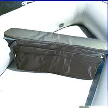 Set of soft pads with a bag for a boat PVC Inflatable Boat Seat Storage Bag 80x21cm