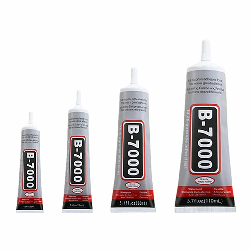 

25ml b7000 glue Mobile phone touch screen Superglue b-7000 adhesive telephone glass glue repair point diamond jewelry DIY glue
