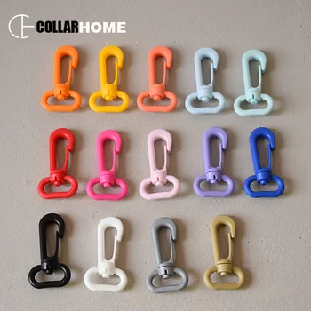 

200pcs Plastic hook buckle 20mm webbing clip clasp for luggage bags belt buckle dog cat pet leash rope straps sewing accessories