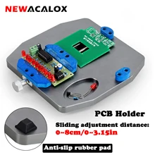 

NEWACALOX Soldering PCB Fixing Clip Soldering Station Welding PCB Holder Tool for Mobile Phone/Circuit Board Repair Fixture