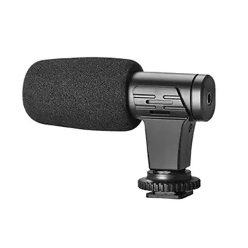 

3.5mm Microphone with Hot Shoe for DJI Osmo Pocket Portable Interview Mic Camera Mounted HD Microphone for Osmo Pocket Accessory