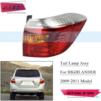 

ZUK Tail Light Tail Lamp Sub-Assy For TOYOTA HIGHLANDER KLUGER ASU40 GSU45 2009-2011 Rear Taillight Taillamp Exterior Car Lights