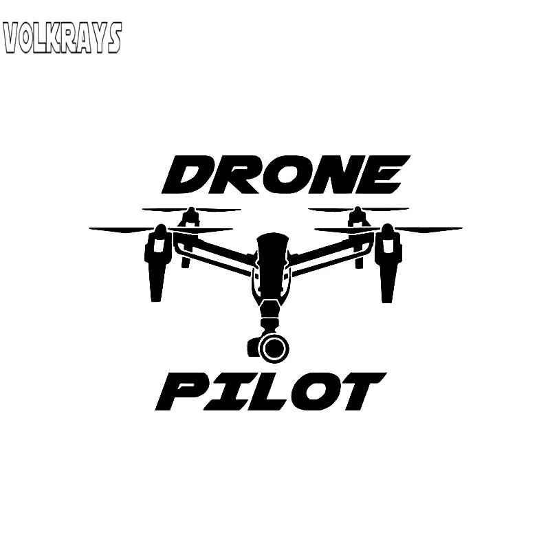 Volkrays интересная Автомобильная наклейка Дрон пилот БПЛА аксессуары отражающая