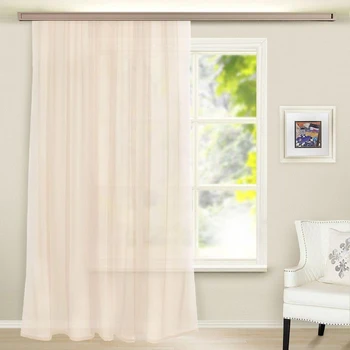

Curtain voile, width 300 cm, height 260 cm, milk color