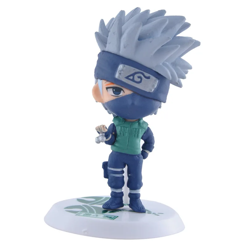 6pcs Anime Naruto Hatake Kakashi Matou Sakura Uchiha Sasuke Uzumaki Action Figure Collection Model Kids doll Toys Car decoration 6pcs Anime Naruto Hatake Kakashi Matou Sakura Uchiha Sasuke Uzumaki Action Figure Collection Model Kids doll Toys Car decoration