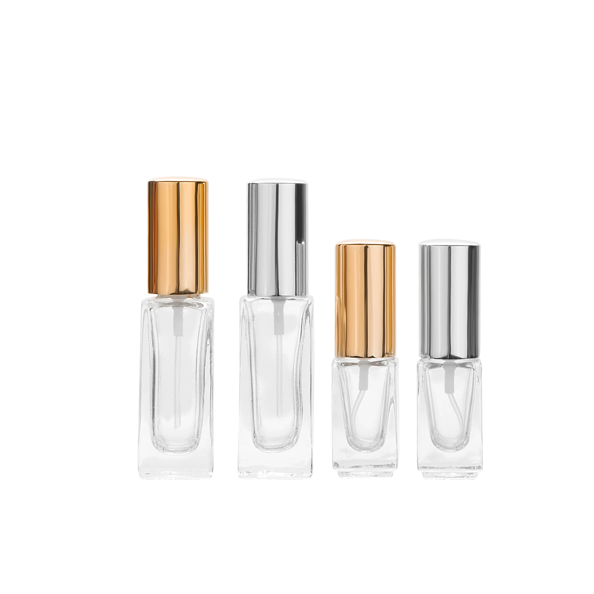 MUB - 3ml 7ml Convenient Refillable Perfumes Bottle Portable Mini Sprayer Pump Bottles Empty Transparent Glass Travel | Красота и