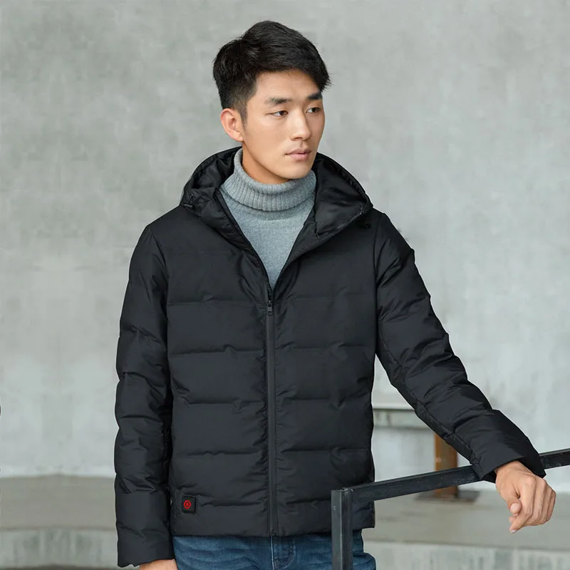 Xiaomi Cotton Smith Graphene Temperature Controlled Heat Down Jacket Continuous heating White Goose