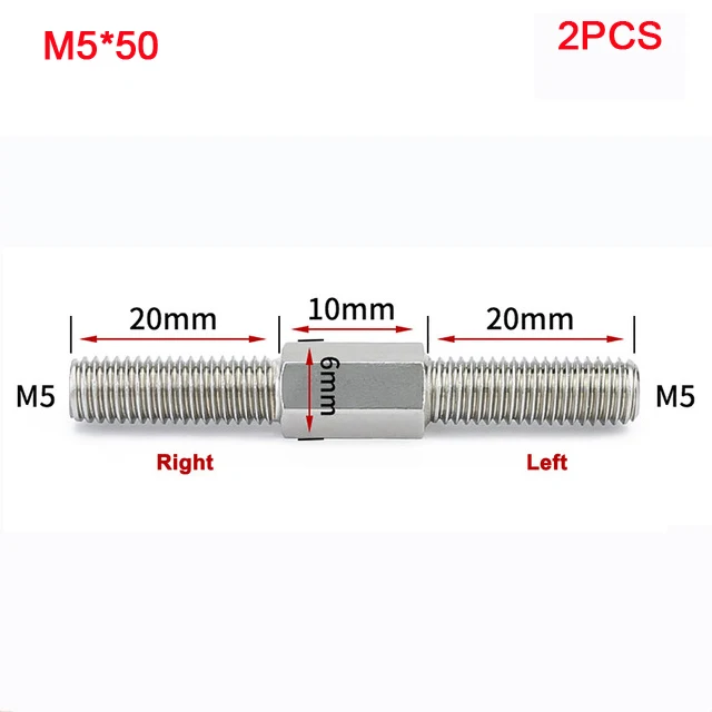 M5x50mm-2pcs