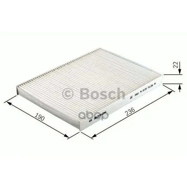 Фильтр Салонный Угольный 1987432415 Bosch арт. 1987432415