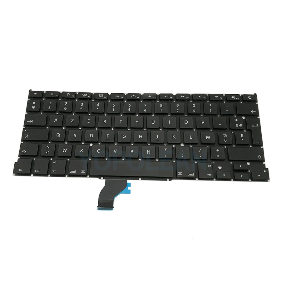 Новая Французская клавиатура с подсветкой для Macbook Pro Retina 13 дюймов A1502 2013 2014 2015 5