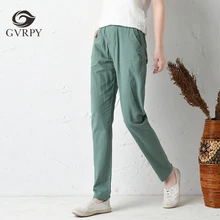 Хлопковые и льняные брюки для медсестер женские летние больничные лабораторные салоны красоты стоматологическая клиника аптека доктор Спецодежда