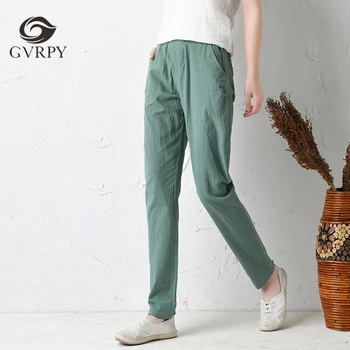 

Cotton And Linen Nurse Trousers Women Summer Hospital Laboratory Beauty Salon Dental Clinic Pharmacy Doctor Work Uniforms