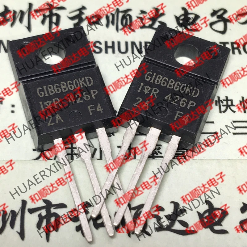 20PCS/LOT New original IRGIB6B60KD GIB6B60KD TO-220F 600V