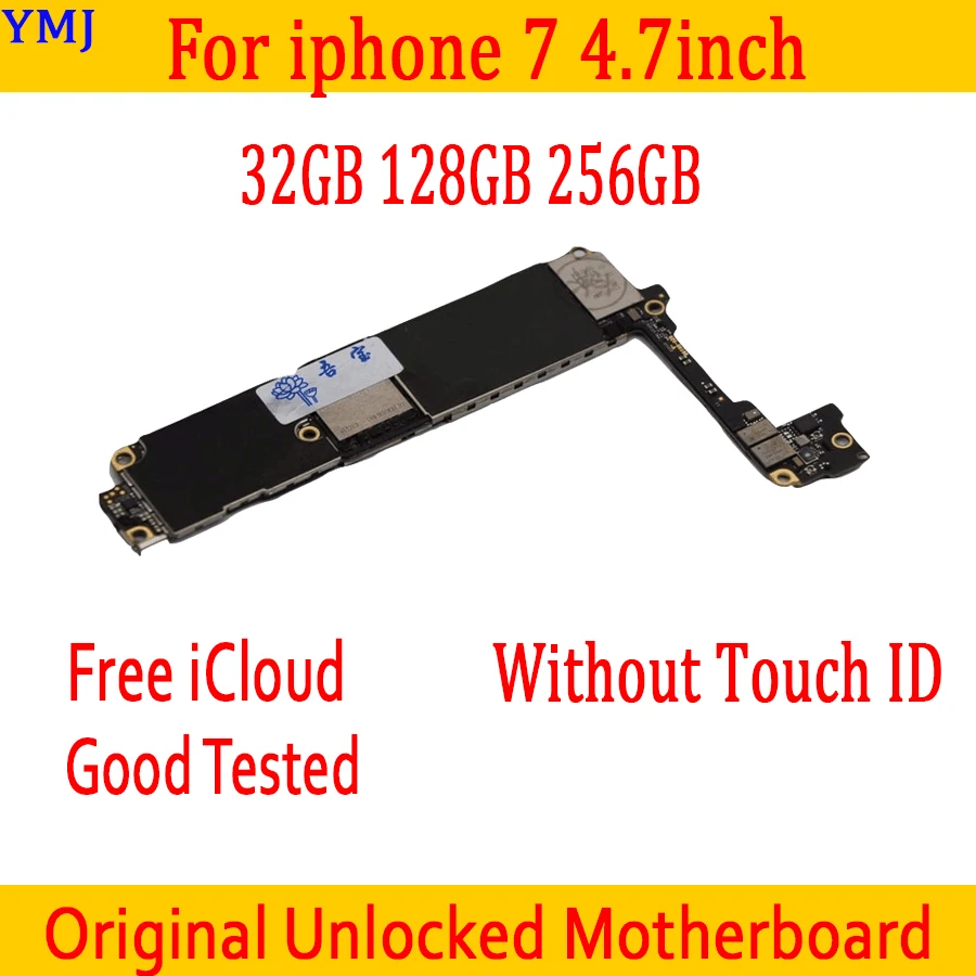 Для iPhone 7 материнская плата без Touch ID оригинальная разблокированная для iphone