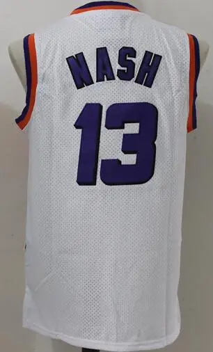 AS Мужские 21 Кевин Гарнетт 32 шакиль О 'Нил 13 Steve Nash 34 Charles Barkley 44 Jerry West баскетбольные майки - Цвет: AS