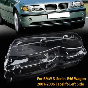 

Transparent Headlight cover Exterior 1pc Left Side For BMW E46 325i 325Xi 330i 330Xi 2002-2005 Plastic