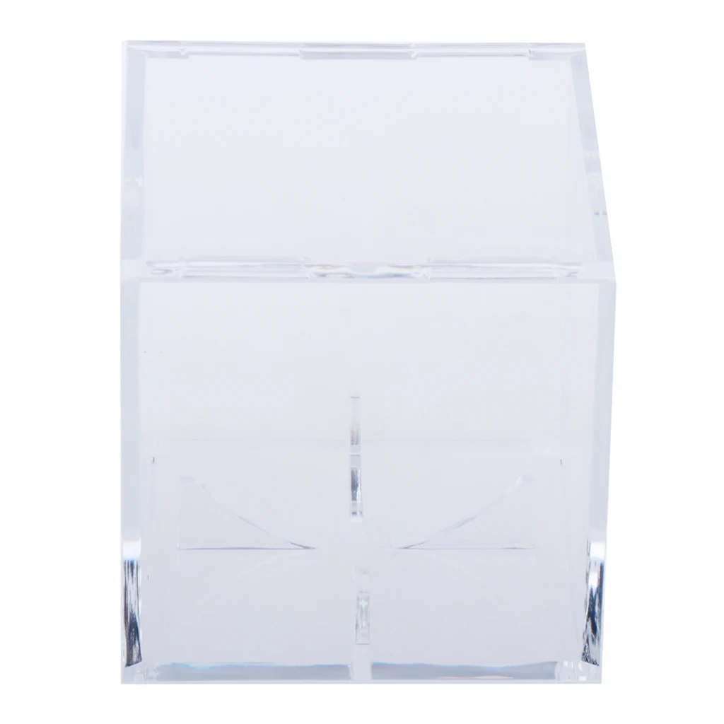 Baseball Display Case Transparent Stackable Cube Case Detachable Square Box