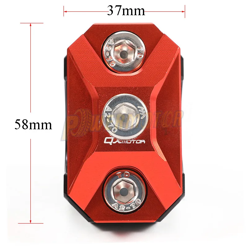 Заготовка CNC алюминиевый руль мотоцикла модифицированный повышающий руль крепление зажимы стояк для Honda Kawasaki Ducati Yamaha ktm