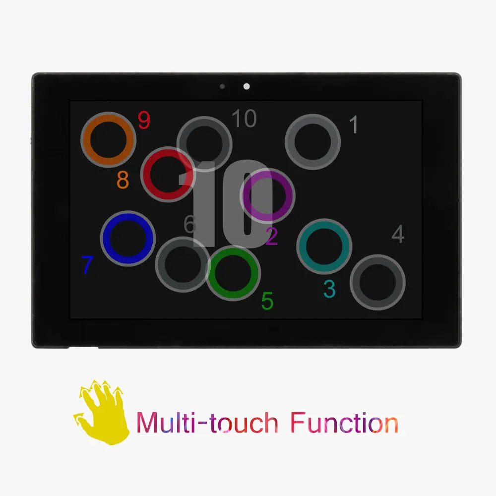 Srjtek для sony Xperia Tablet Z 10,1 SGP311 SGP312 SGP321 ЖК-дисплей матричный экран Сенсорная панель планшетный ПК в сборе с рамкой