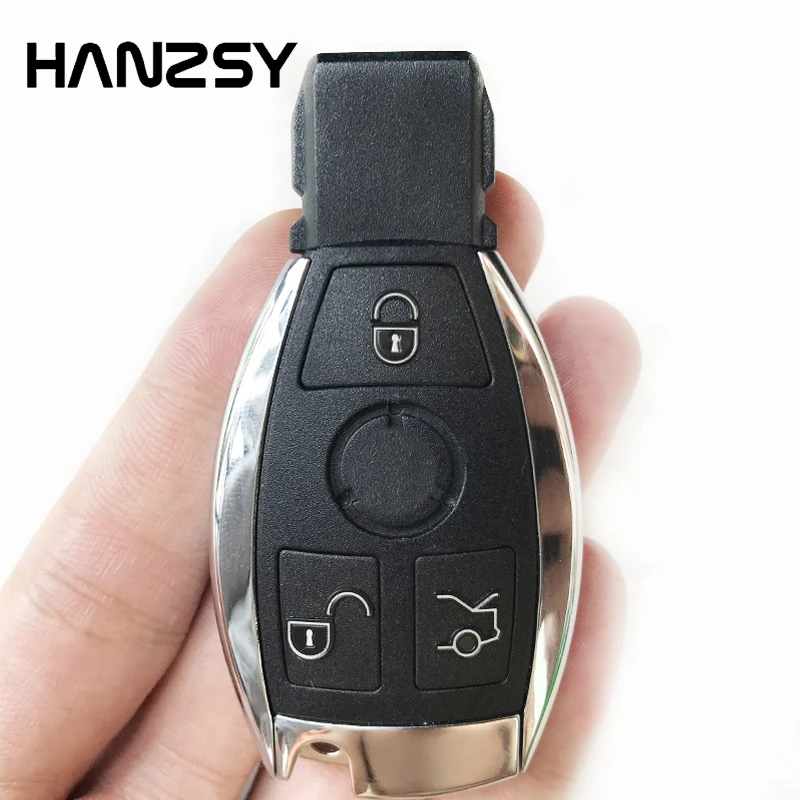 3 кнопки дистанционного ключа чехол для Mercedes-Benz BGA W211 W203 AMG W204 C E S CLS CLK сменный автомобильный смарт-ключ корпус Корпуса