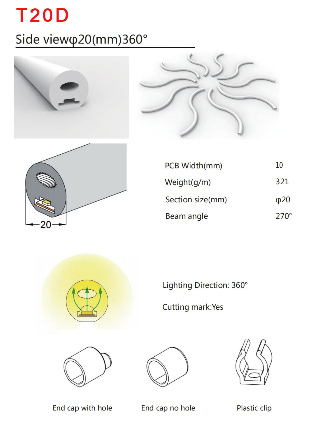 WS2811 WS2812 Светодиодная лента 5 мм/3 мм гибкий светодиодный неоновый светильник из силикагеля с проводом лампа IP67 мягкая водонепроницаемая лампа для украшения