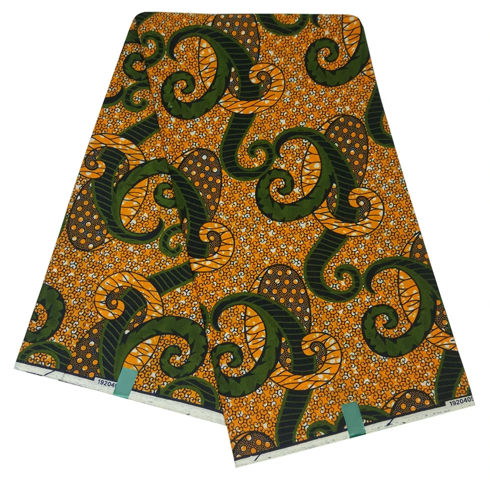 

2020 Wax Africain Ankara Fabrics for Dress Cloth Wax African new Wax polyester Fabric
