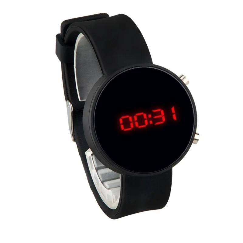 Children's Digital Watch Fashion Pink Strap Sports Electronic Wrist Watches Boys Girls Cute Cartoon Clock Kids Baby Gifts Reloj